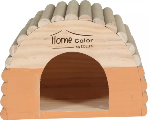 ZOLUX drewniany domek Home Color z bali S dla gryzoni.jpg