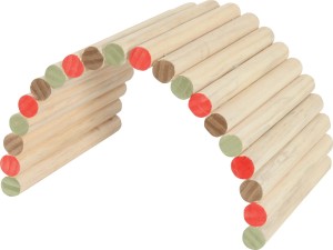 ZOLUX  RODYPLAY duży drewniany mostek 