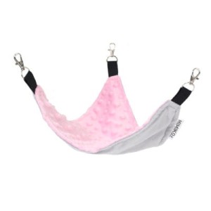 MIMIKO hamak trójkątny różowy 30cm
