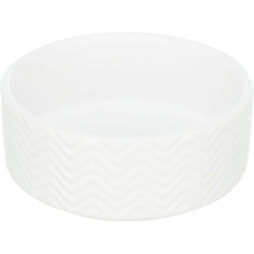 TRIXIE miska ceramiczna biała 0,4l śr. 13cm.jpg