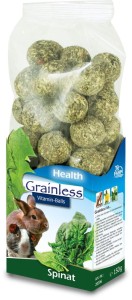 JR Farm grainless zdrowe kulki szpinak 150g