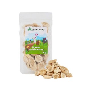 FACTORYHERBS banan liofilizowny 30g