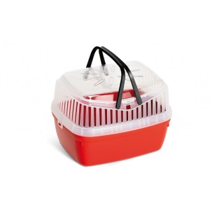 PANAMA PET transporter dla gryzoni i królików, czerwony 30x23x21 cm