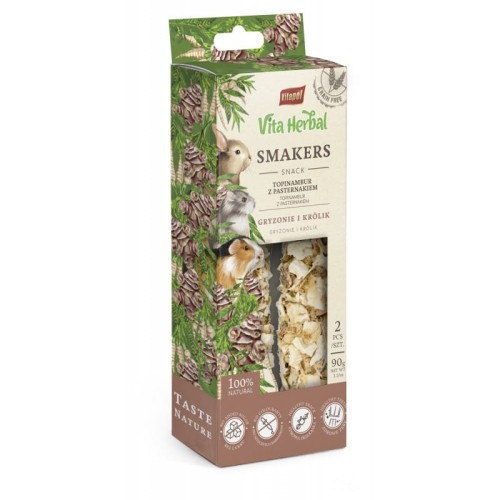 VITAPOL Vita Herbal smakers topinambur z pasternakiem dla gryzoni i królików 90g.jpg