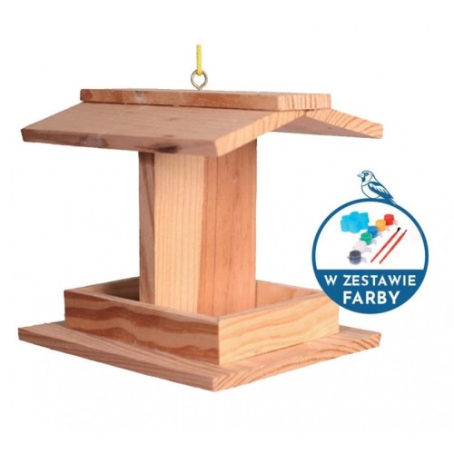 GARDEN&FUN drewniany karmnik do pomalowania.jpg