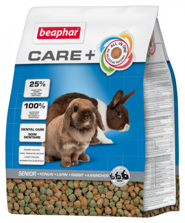 Beaphar care+ rabbit senior 1,5kg - karma super premium dla królików seniorów.jpg