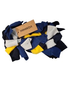 MIMIKO mata węchowa XS (żółty, granatowy, chabrowy)
