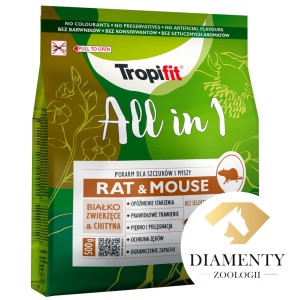 TROPIFIT all in 1 rat&mouse 1,75kg - karma dla szczura & myszy