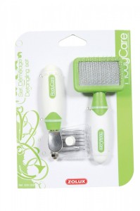 ZOLUX RodyCare Zestaw filcak + miękka szczotka dla gryzoni i królików