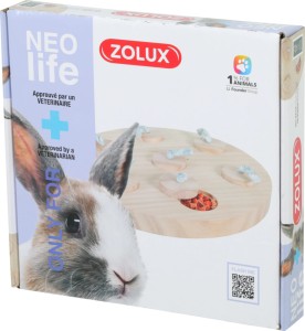 ZOLUX NEOLIFE Drewniany talerz na przysmaki gryzoni i królików