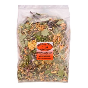 HERBAL PETS świnkoziółka 800g - zbilansowana mieszanka ziół dla świnki morskiej