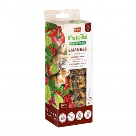 VITAPOL VITA HERBAL functional smakers sierść i skóra 90g.jpg