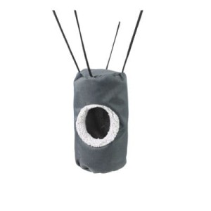 MIMIKO domek dziupla wisząca basic - kolor grafitowy