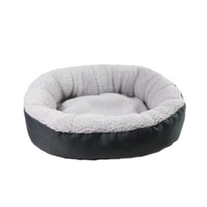 MIMIKO legowisko owalne Basic 30x25cm - grafit