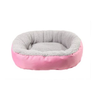 MIMIKO legowisko owalne Basic 30x25cm - róż