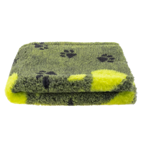 BLOVI DryBed VetBed A+ - antypoślizgowe posłanie, legowisko dla zwierząt, duo zielonolimonkowy 75x50cm.png