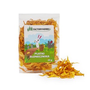 FACTORYHERBS płatki słonecznika 25g