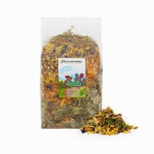 FACTORYHERBS NIE BYLE BADYLE mieszanka dla szynszyli i koszatniczki 1kg