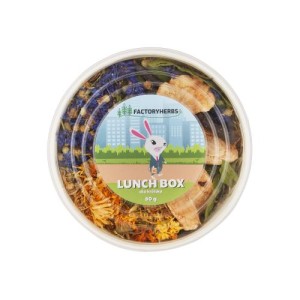 FACTORYHERBS lunch box dla królika 80g