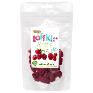 ALEGIA loffki malina liofilizowana 15g