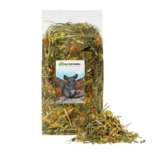 FACTORYHERBS LAS CHINCHILLAS 500g - mieszanka ziół dla szynszyli i koszatniczki.jpg