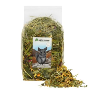 FACTORYHERBS LAS CHINCHILLAS 1000g - mieszanka ziół dla szynszyli i koszatniczki 1kg