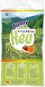 BUNNY FreshGrass Hay with vital vegetables 500g - Sianko  z warzywami 500g
