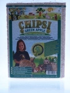 CHIPSI 60l GREEN APPLE TROCINY ZAPACHOWE JABŁKOWE (3.2kg)