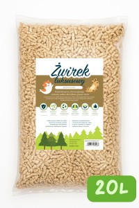 TIVO żwirek/pellet drewniany luksusowy 20l