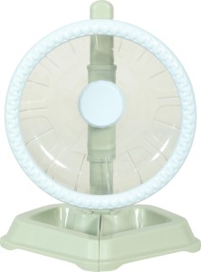 ZOLUX Kołowrotek dla chomika plastikowy z podstawą cichy COSY 19,5cm