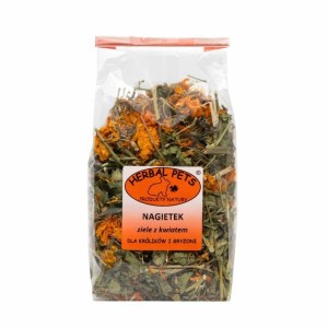 HERBAL PETS nagietek - ziele z kwiatem  70g
