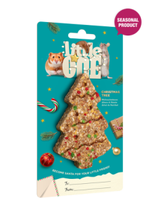 LITTLE ONE Chritmas TREE chrupiąca choinka - przysmak chomik, szczur, mysz 45g