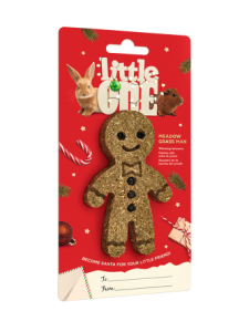 LITTLE ONE Christmas Meadow Grass Men Ciastek z traw łąkowych 55g
