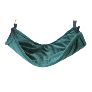 MIMIKO hamak prostokątny Velvet 30x50cm – butelkowa zieleń