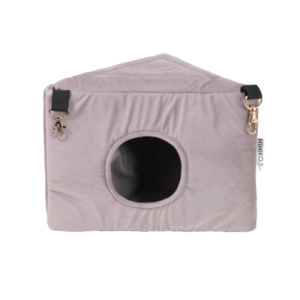 MIMIKO Domek narożny Velvet 30x20cm – róż