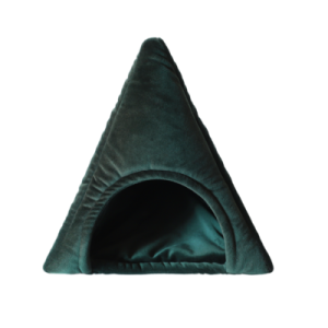 MIMIKO Domek Tipi Velvet 22cm – butelkowa zieleń