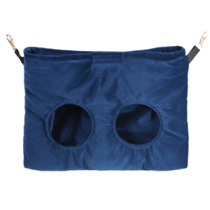 MIMIKO Paśnik podwójny Velvet 30x35cm- granat