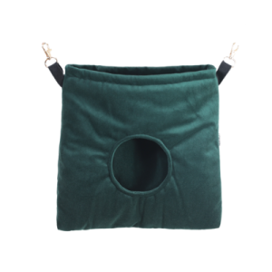 MIMIKO Paśnik pojedynczy Velvet 30x30cm – butelkowa zieleń