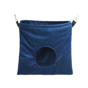 MIMIKO Paśnik pojedynczy Velvet 30x30cm – granat