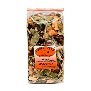 HERBAL PETS karma ziołowo-owocowa dla szynszyli 150g
