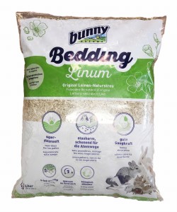 BUNNY bed O'linum 12,5l ściółka lniana