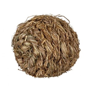 TRIXIE piłka z trawy z dzwonkiem 10cm