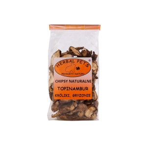HERBAL PETS chipsy naturalne - topinambur 75g