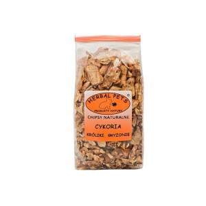 HERBAL PETS chipsy naturalne - cykoria 125g