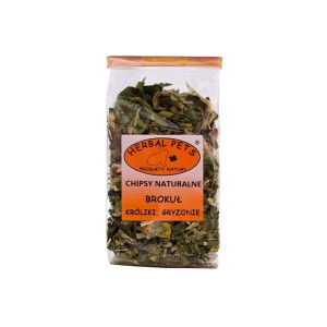HERBAL PETS chipsy naturalne - brokuł 50g