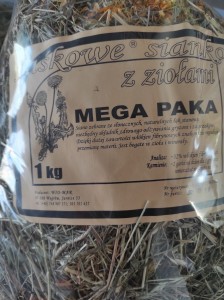 JAŚKOWE sianko ziołowe mega paka 1kg