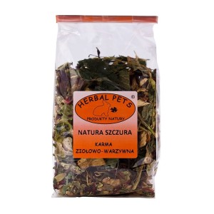 HERBAL PETS natura szczura - karma ziołowo warzywna 150g