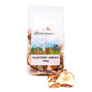 FACTORYHERBS plasterki jabłka 100g